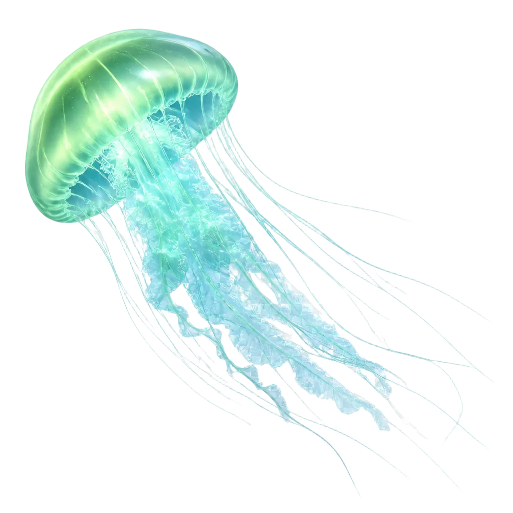 Decorative jellyfish illustration